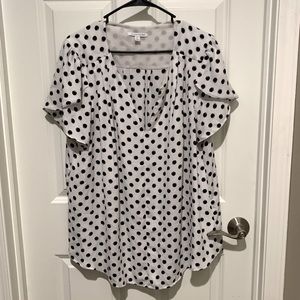 Hawthorne Blouse - Polka Dot